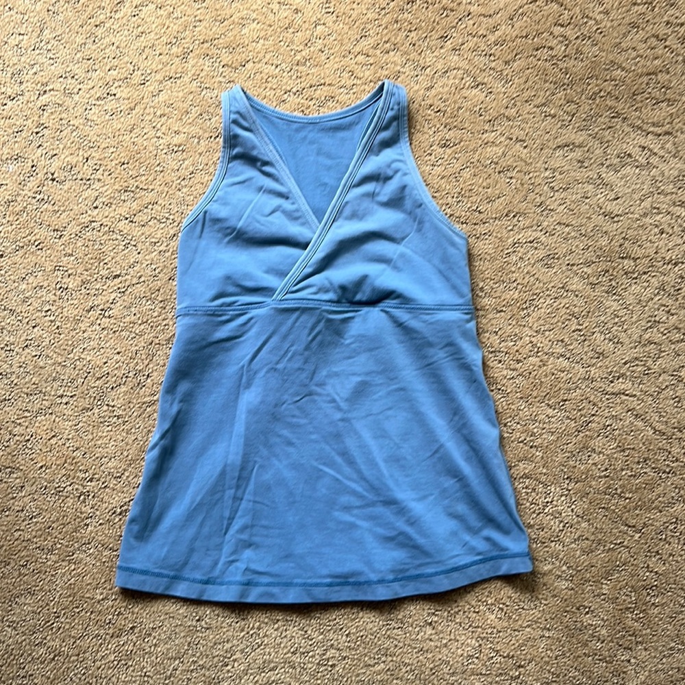 Lululemon V Neck Jersey Training Top